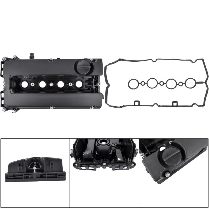 Surwit 55558673 Camshaft Valve Cover w/Gasket Compatible with Chevy 2011-2015 Cruze 2012-2015 Sonic 2009-2011 Aveo Aveo5 2009-2010 Pontiac G3 2008 Saturn Astra Part# 55564395 - Image 5